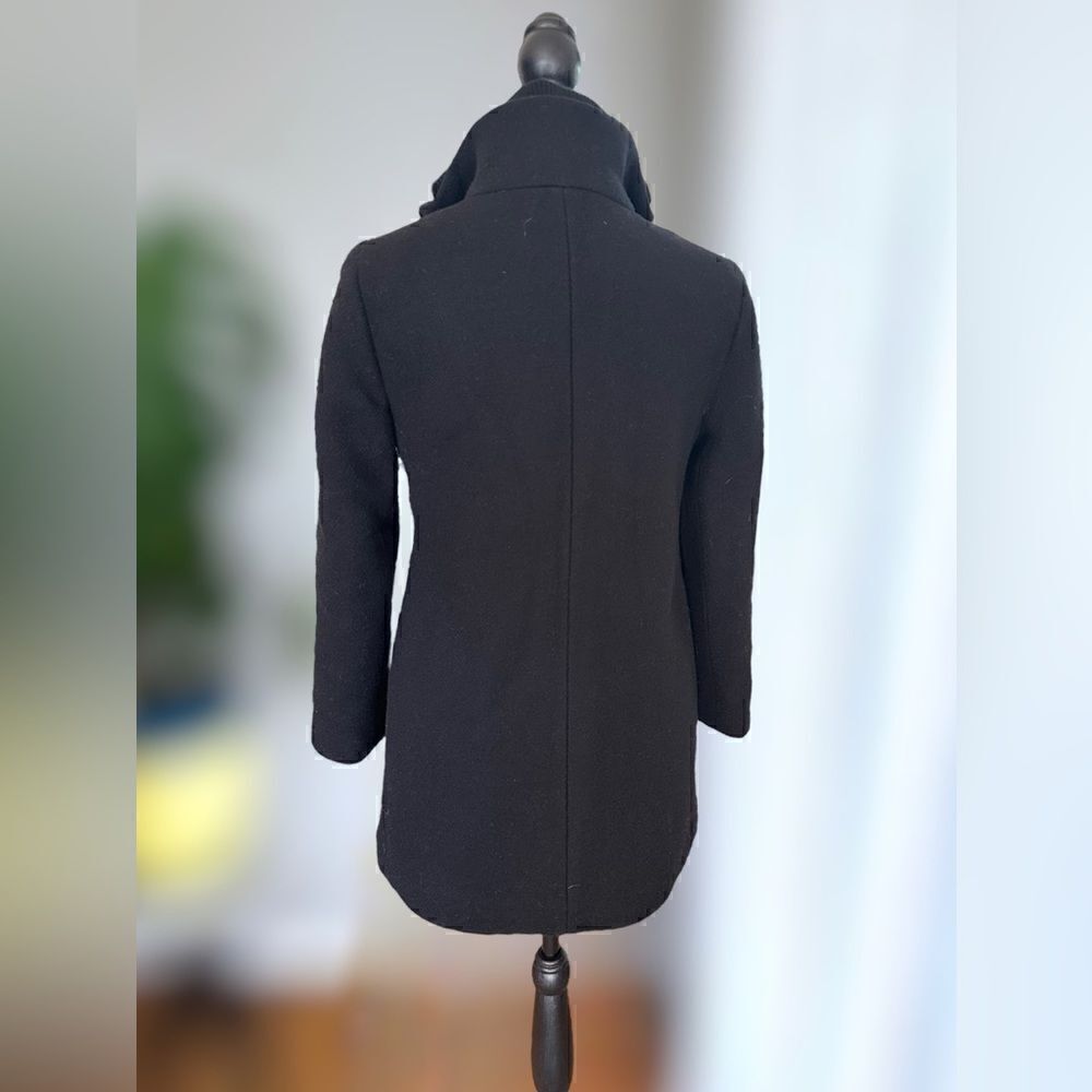 J. Crew Villa Coat Parka in Italian stadium-cloth wool Gold Full Zipper Size 0P - Picture 6 of 16